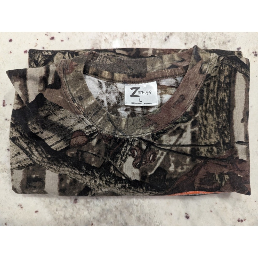 Bristol‎ Racing 2018 Green/Brown Large Mens Shirt Camo Fall Outdoors Rugged - Picture 3 of 6